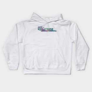 Woollyverse Logo Paint 1 Kids Hoodie